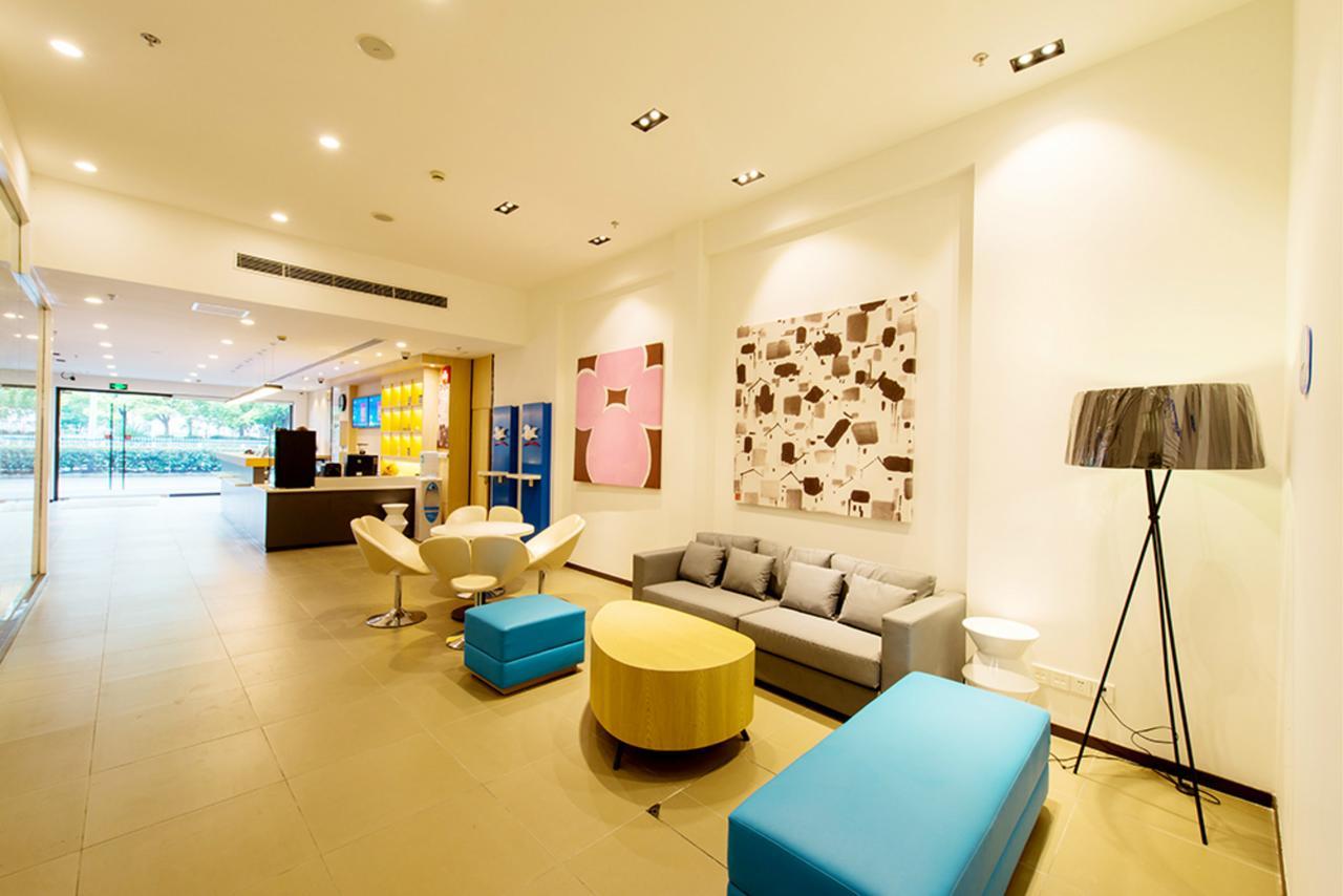 Hanting Express Shanghai Jiazhan Road Екстериор снимка